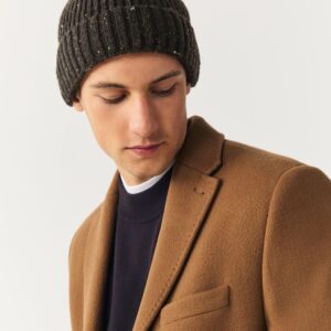 Forest Green Neppy Twist Beanie Hat